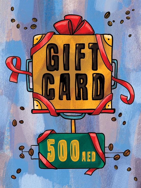 KRAFT CARD 500AED